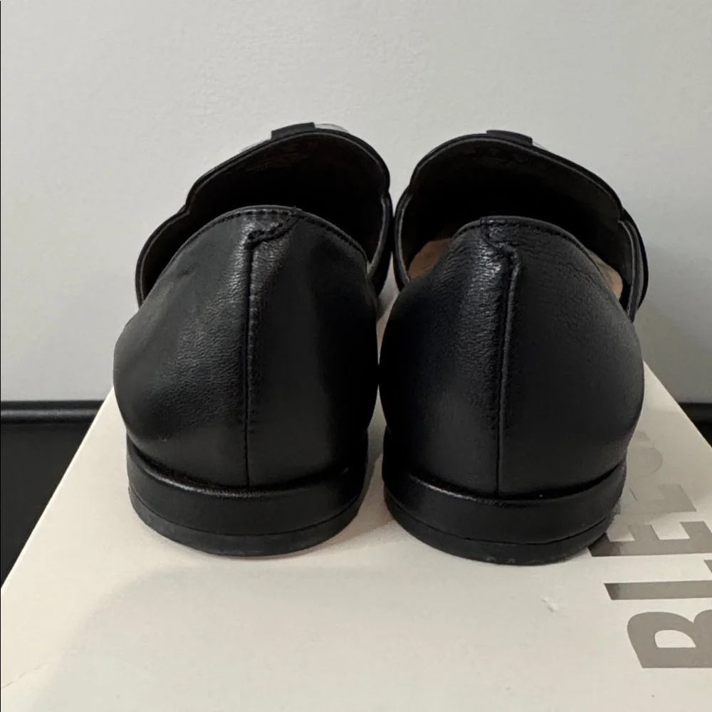 Bleecker & Bond Black Gloria Flats Shoes Size 6 GUC